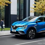 Home 11 르노 삼성 XM3와 기아 셀토스 비교 - **Prompt 1: The Elegant Urban Hybrid - Renault Arkana E-Tech**
"A sophisticated, deep metallic b...