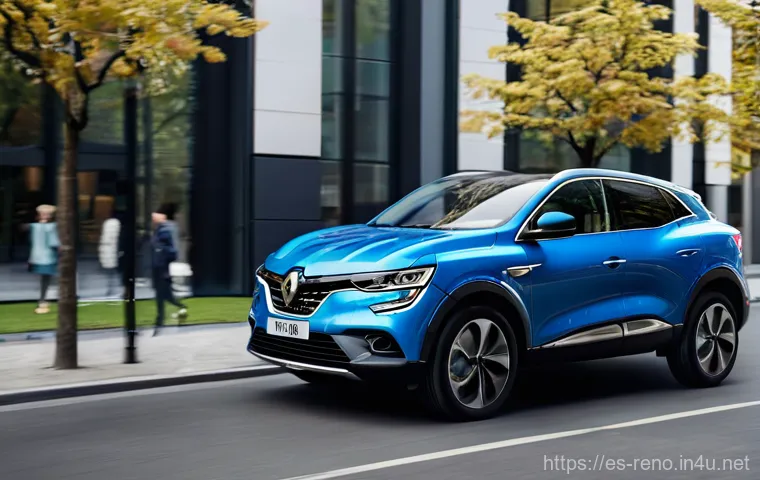르노 삼성 XM3와 기아 셀토스 비교 - **Prompt 1: The Elegant Urban Hybrid - Renault Arkana E-Tech**
"A sophisticated, deep metallic b...