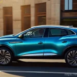 Home 10 르노 삼성 XM3 트림별 옵션 - **Prompt: "A sleek and dynamic exterior shot of the Renault Arkana Esprit Alpine, parked elegantly o...